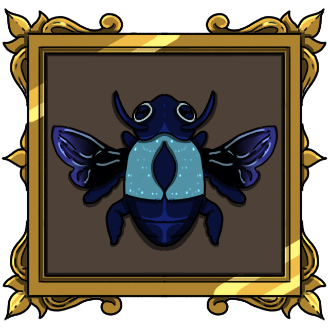 blue carpenter bee (aylocopa caerulea)